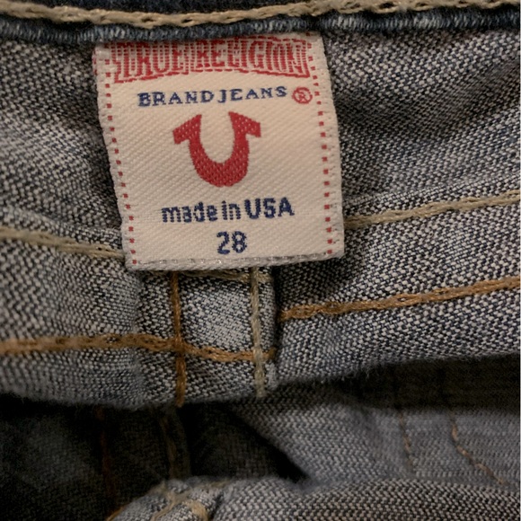 Women’s True Religion Skinny Leg Jeans. Size 28 - Picture 3 of 4